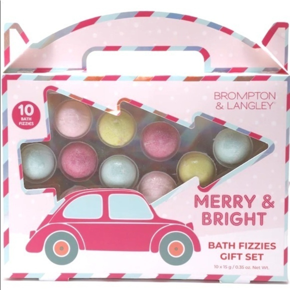☘️2/$20 Brompton & Langley 10 pc bath bomb set
